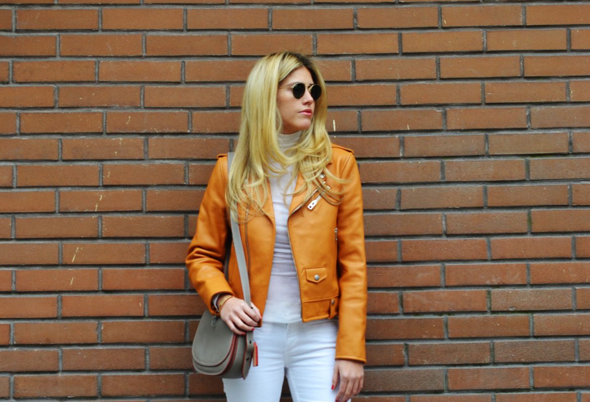 Leather Camel Jacket