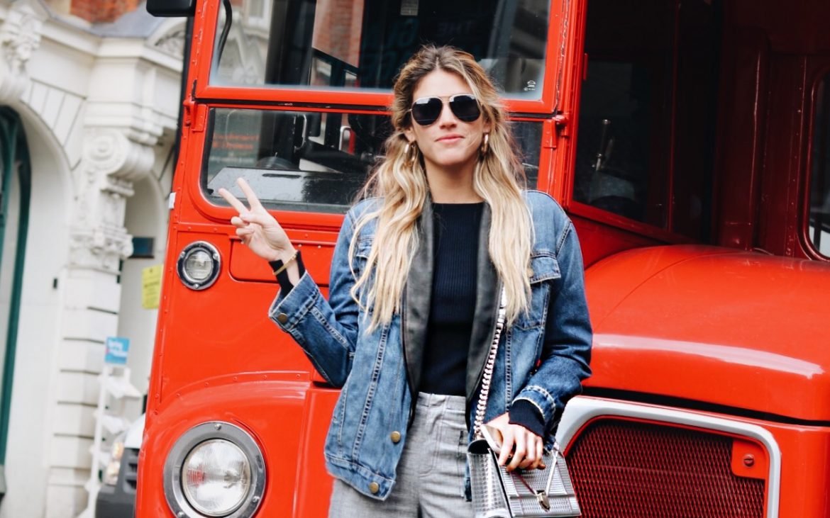 DENIM GOES WELL WITH BLACK BOOTS